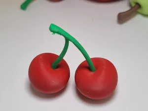 Cerises décoratives – Série fruits & légumes –