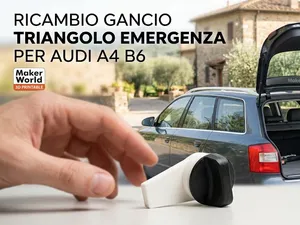 Gancio per porta triangolo Audi A4 b6