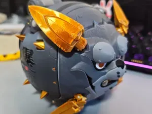 「绝区零」3d打印 虎威创意香炉&挎包储物盒