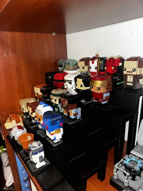 Modular brickheadz display - 2/3/4/5 levels — Фото 4 из 9