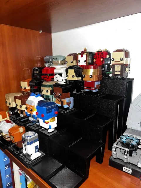 Modular brickheadz display - 2/3/4/5 levels — Фото 2 из 9
