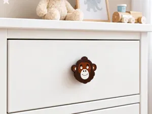 Cute Monkey Cabinet Knob – Animal Drawer Handle