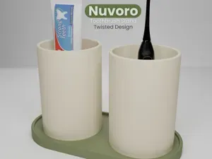 Nuvoro Toothbrush Holder