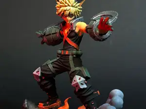 Bakugo - Action Figure 3D di My Hero Academia