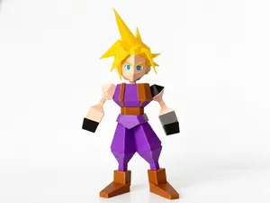 Final Fantasy VII - CLOUD MULTIPART - FF7