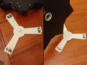 Roller Base + 608 Adapter for 3D Scan Platform