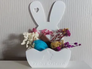Osterkorb Frohe Ostern Geschenk Deko
