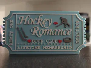 Hockey Romance Book Club Ticket