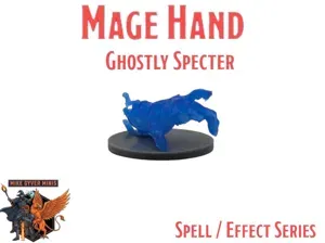 DnD TTRPG Mage Hand Miniature