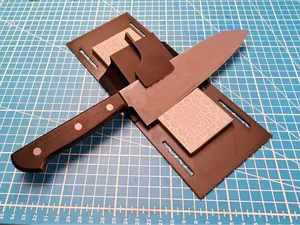 Knife Sharpening Jig for Diamond Stones