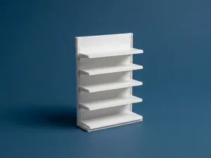 1:12 Scale Dollhouse Retail Display Shelf