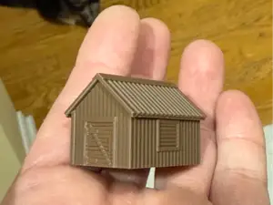 Barn House 01 (64 and N-Scale)