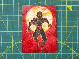 MTG Commander Deck Box inlay Aang Avatar HueForge