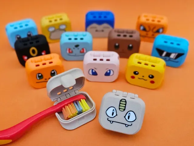 Pocket Monster Toothbrush Case – Meowth Edition — Image 3 of 4