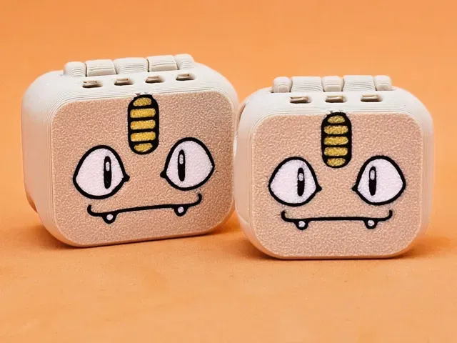 Pocket Monster Toothbrush Case – Meowth Edition — Image 2 of 4
