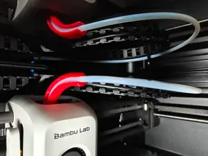 P1S PTFE Tube Guide! Low Profile/Simple/No Support