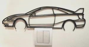 Toyota Celica WallArt Outline Silhouette