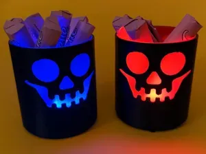 Glowing Halloween Jar
