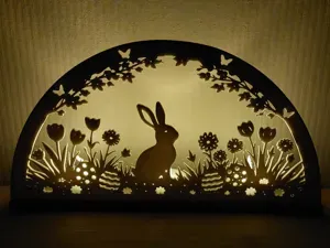Ostern Hase LED Deko