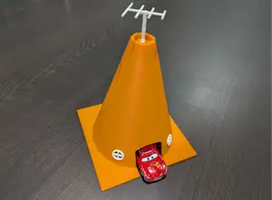 Simplified Cozy Cone Motel Toy – Cars-Inspired