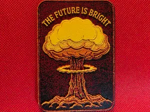 "The Future Is Bright" Atomic Mushroom Cloud