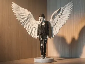 The Fallen Angel — Where Darkness Meets Elegance