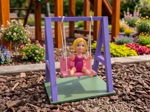 Little Sister's Backyard Swing