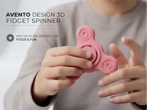 Fidget-Spinner Tri-Loop Orbit Fidget Spinner
