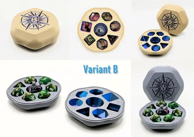 Dice Box for RPG D20 Dice Set + Figurine — Фото 3 из 5