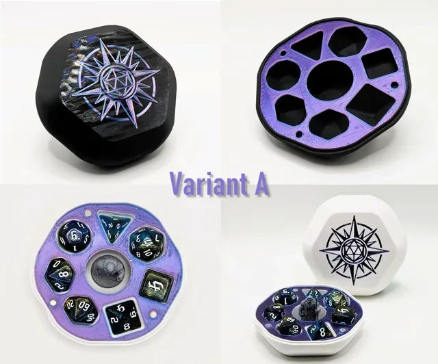 Dice Box for RPG D20 Dice Set + Figurine — Фото 2 из 5