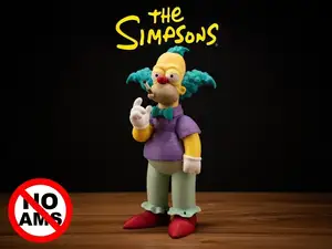 Krusty The Simpsons NO AMS