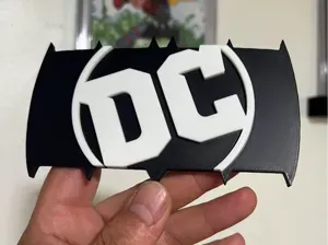 Absolute Batman DC Logo - Bar Magnet - 6 inch