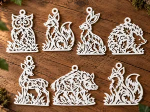 Enchanted Woodland Animals – Set of 6