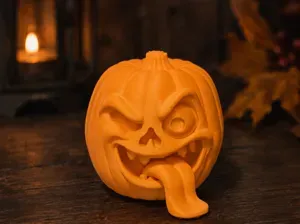 Creepy Pumpkin Monster – Halloween Figurine
