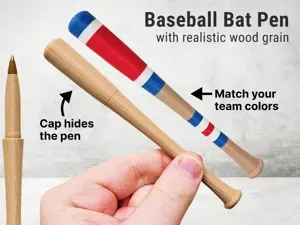 Baseball Bat Pen | Print in your team's colors