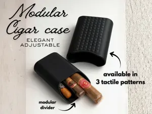 Modular cigar case - Elegant & Adjustable