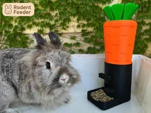 Modular Pet Feeder - Bunny/ Rodent Food Dispenser