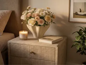 Petal Bowl — Decorative Wave Fruit Bowl & Catchall