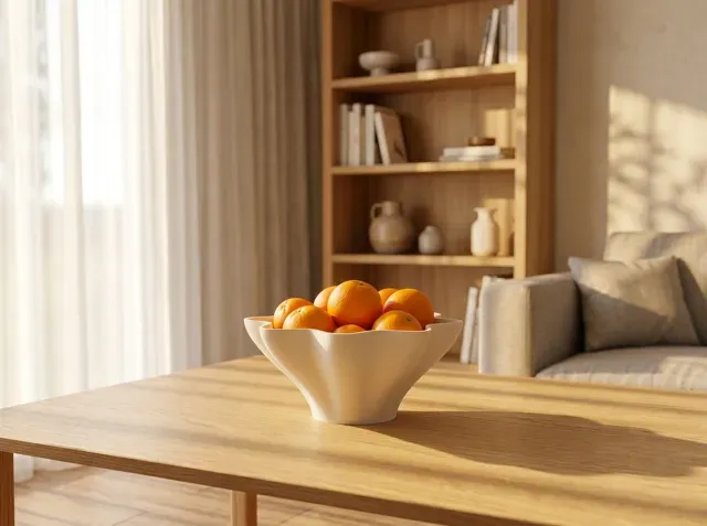 Petal Bowl — Decorative Wave Fruit Bowl & Catchall — Фото 2 из 3