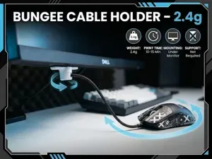 Bungee Monitor Cable Holder – 2.4g