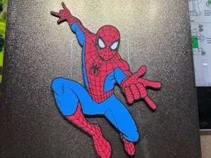 Spider-Man Wall Decor – 4 Color Print