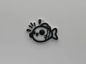 Cute Fish Keychain