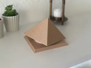 Hidden Storage Twist lock Pyramid