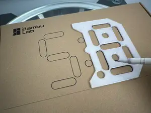 Rounded digital number drawing template Stencil