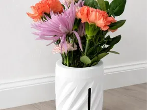 Modern Mason Jar Sleeve Vase|Pint Wide Mouth