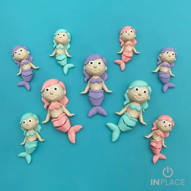Cute Mermaid Articulated — Фото 4 из 8