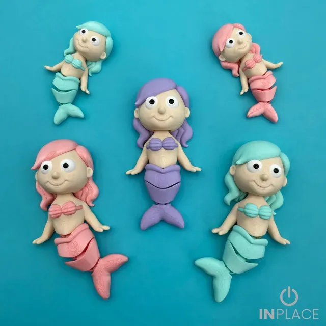 Cute Mermaid Articulated — Фото 3 из 8