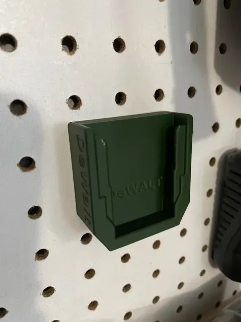 Dewalt battery mount for pegboard - Sy's Peglock- — Фото 2 из 4