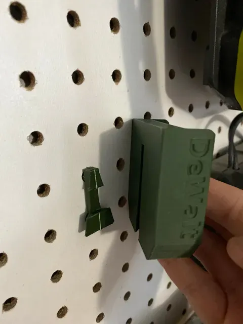 Dewalt battery mount for pegboard - Sy's Peglock- — Фото 4 из 4