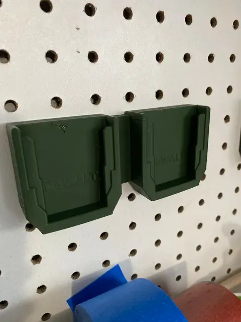 Dewalt battery mount for pegboard - Sy's Peglock- — Фото 3 из 4
